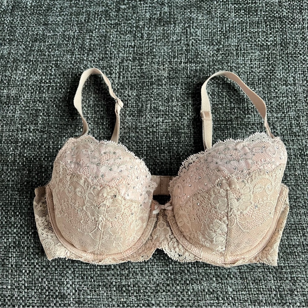 Victoria’s Secret Rhinestone Bra Size 34D